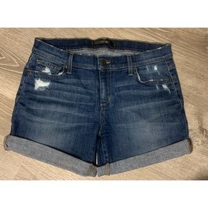 Joe’s Jeans rolled hem denim shorts